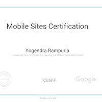 Mobile Sites Certification